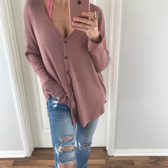My Story Tops - Mauve Thermal